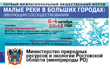 Межрегиональный форум «Малые реки в больших городах» проходит в Ростове-на-Дону