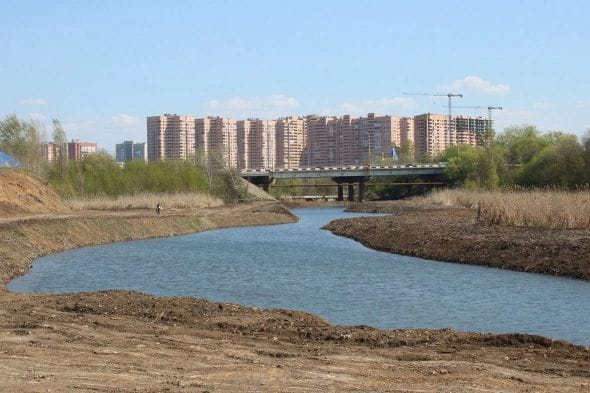 Работы над парком «Первая миля» у реки Темерник завершат в 2023 году